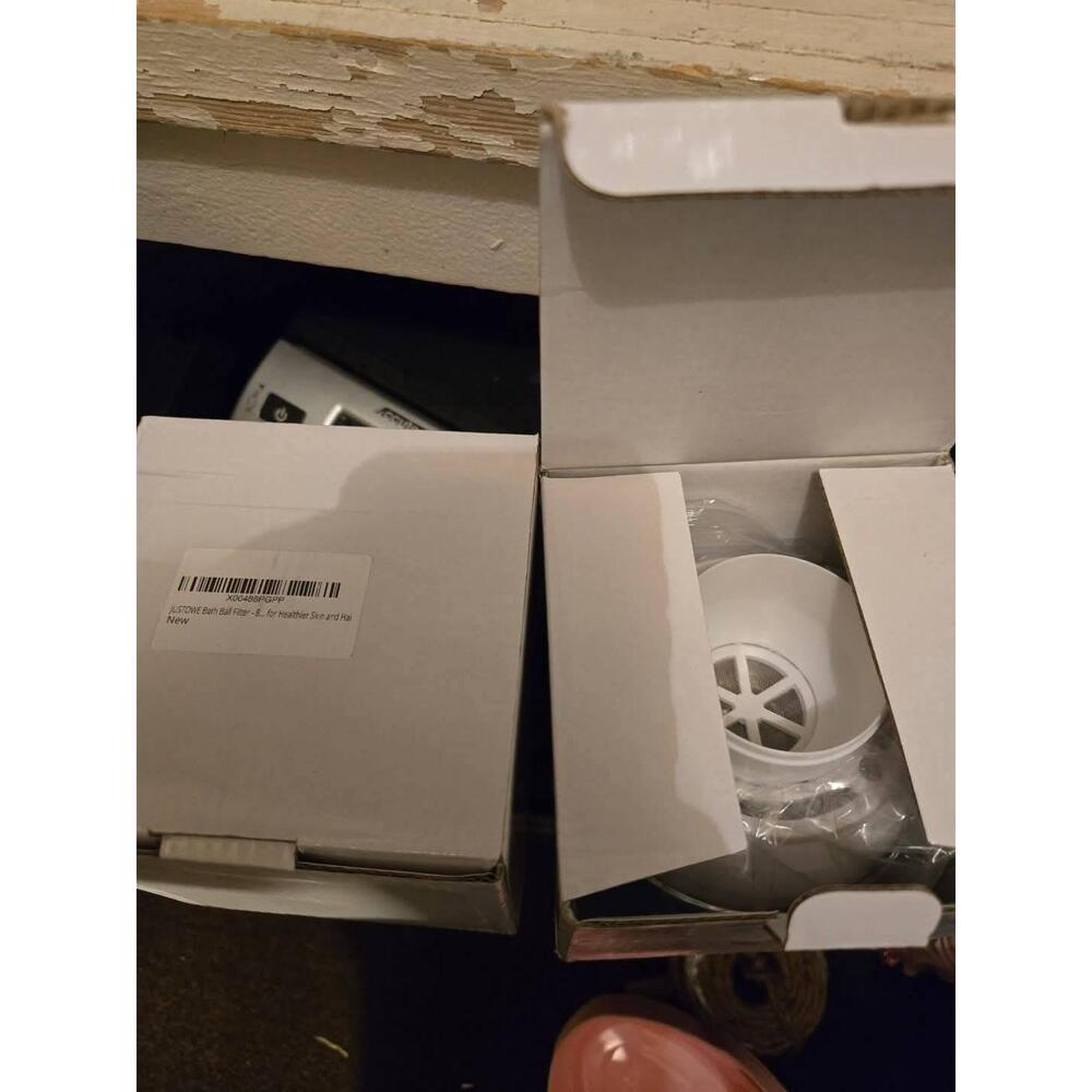 NEW Water Filter White Packaging Bath Filtration Universal Healthier Skin